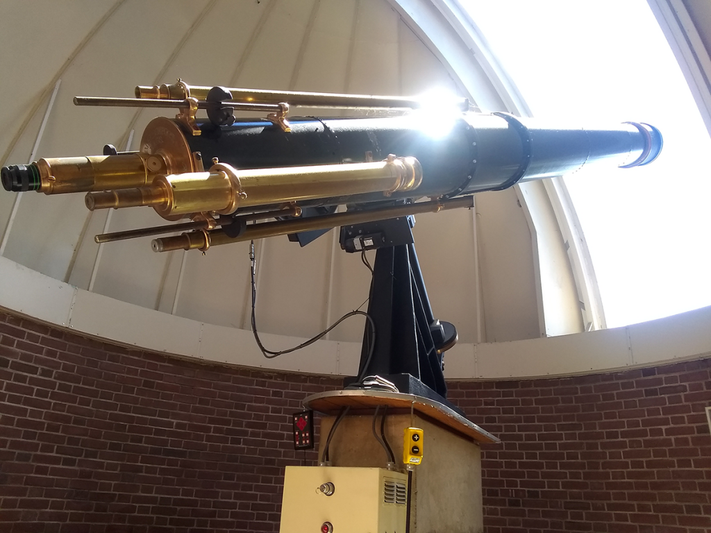 10" Clark refractor telescope