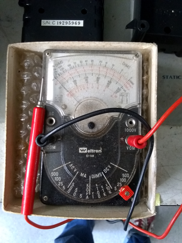 Weltron multimeter