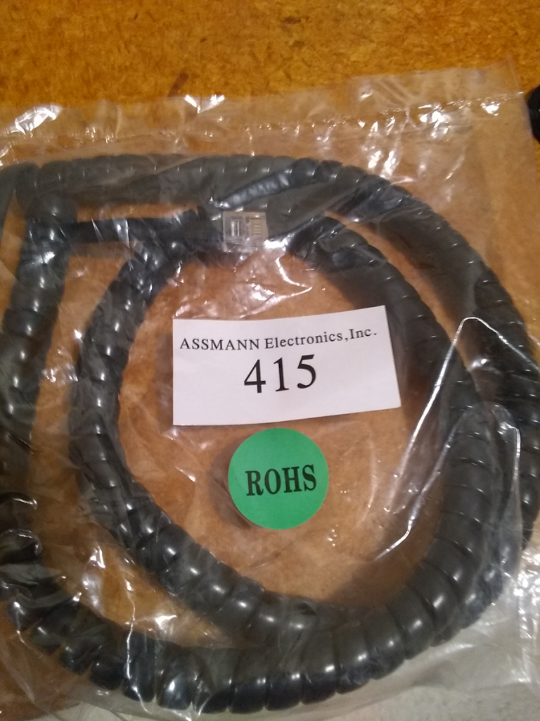 Cable with ASSMANN packaging