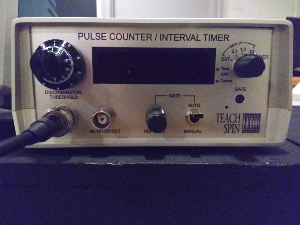 Pulse counter, interval timer