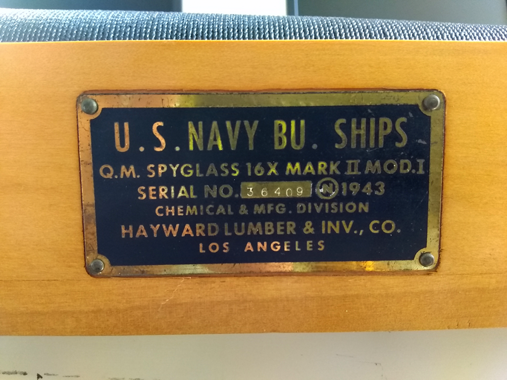 Spyglass case label