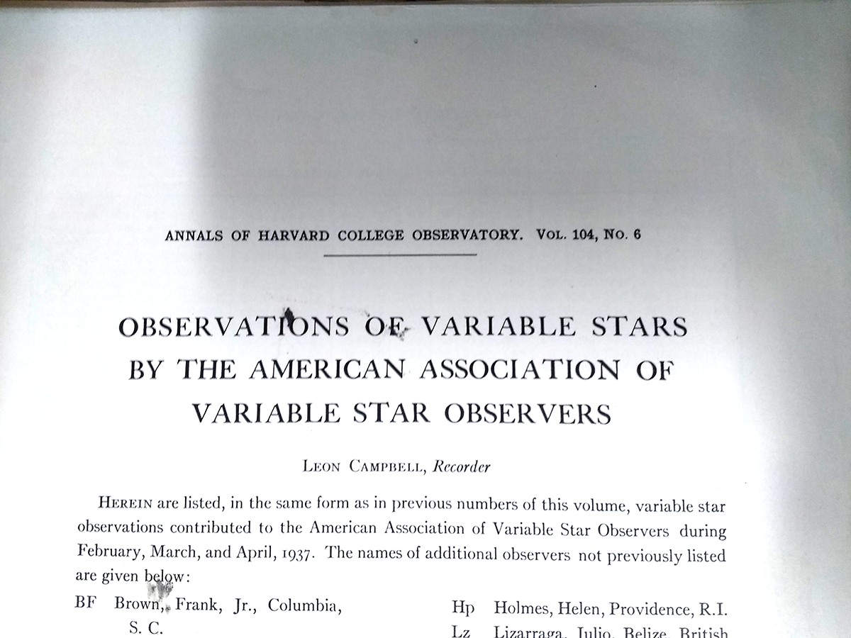 Astronomy paper