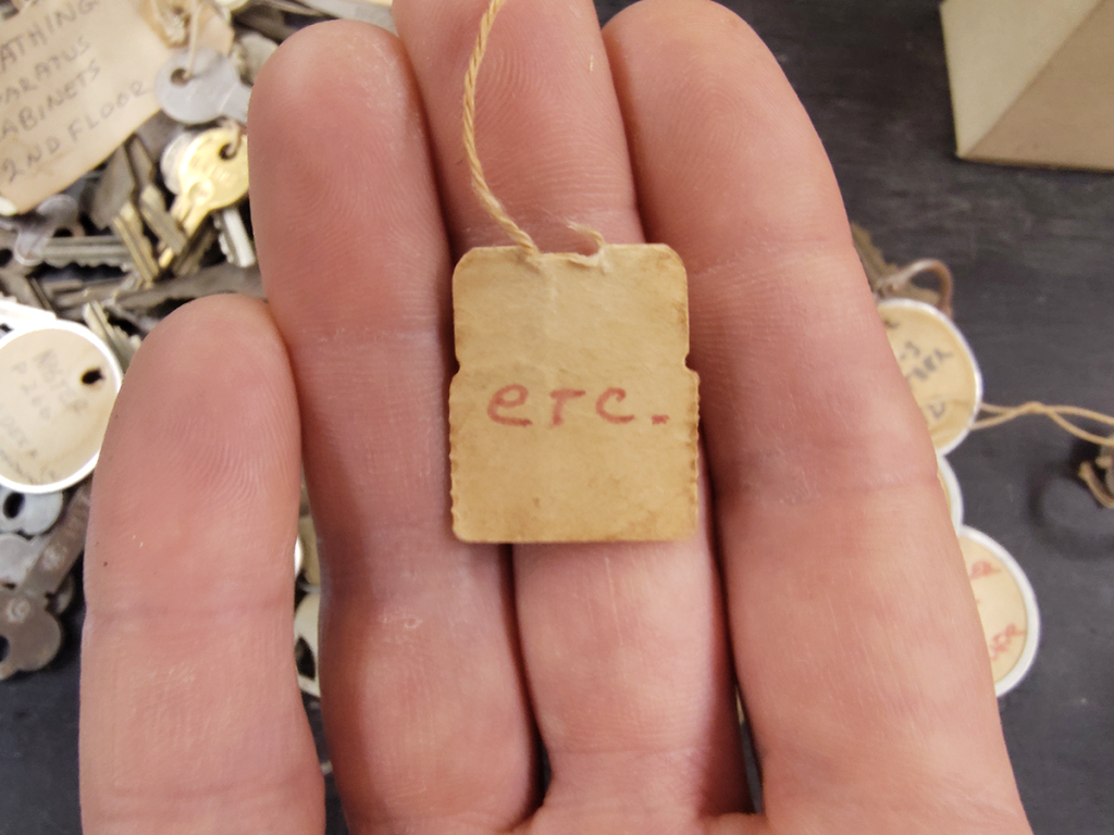 Handwritten tag reads "etc."