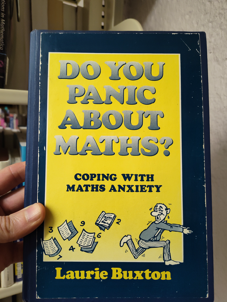Book: Do You Panic About Maths?