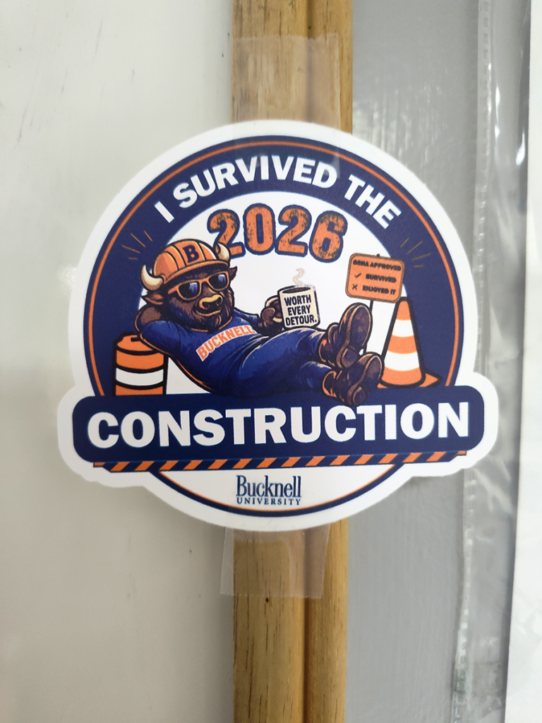 Sticker reading "I Survived the 2026 Construction"